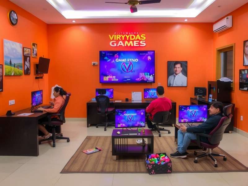 Vijayawada Game Studio team collaboration session